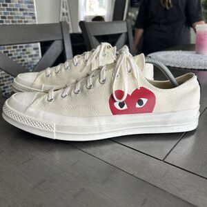 Converse Chuck Taylor Men's All-Star 70s Ox Comme des Garcons PLAY Size 12
